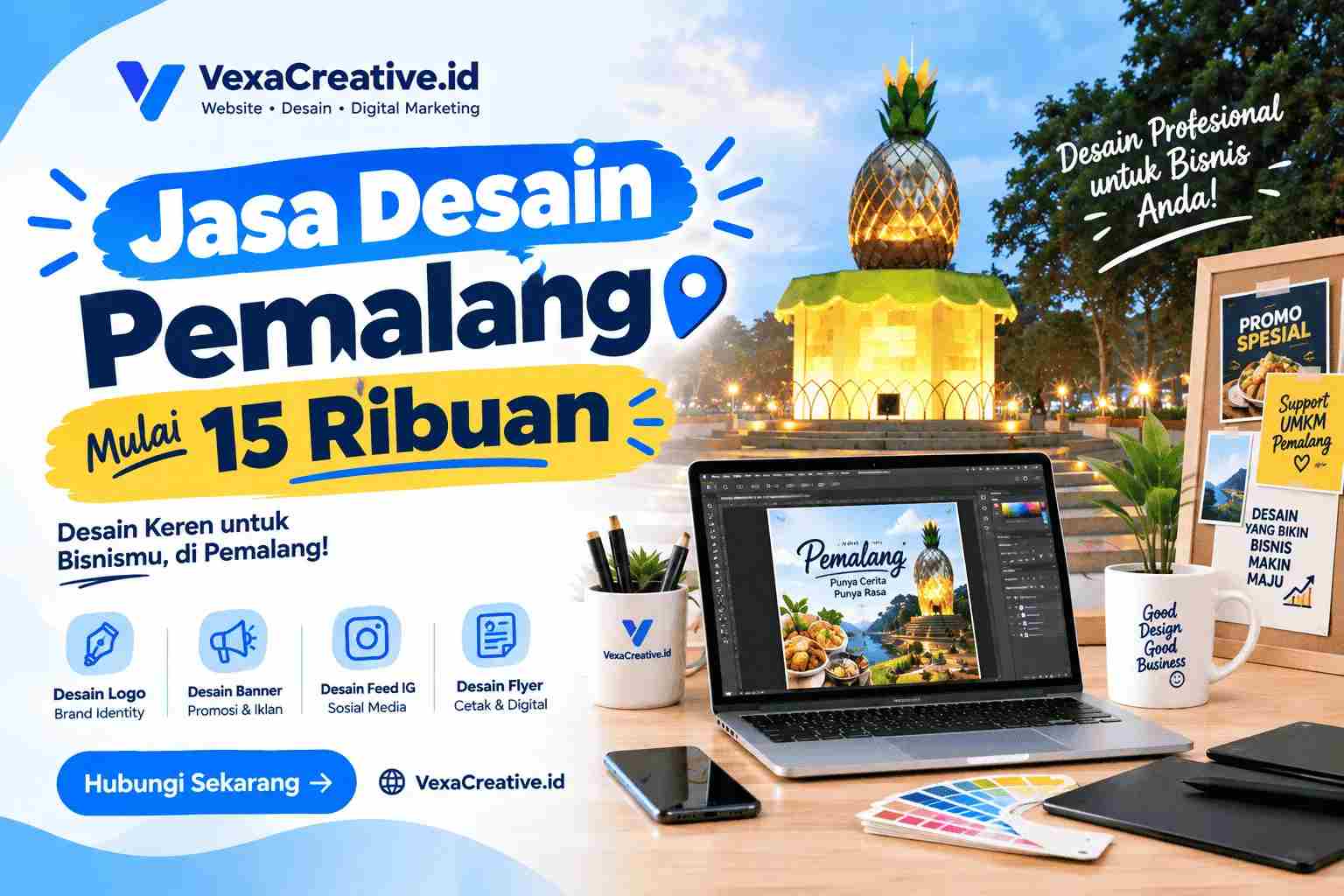 Jasa Desain Pemalang Mulai 15 Ribuan
