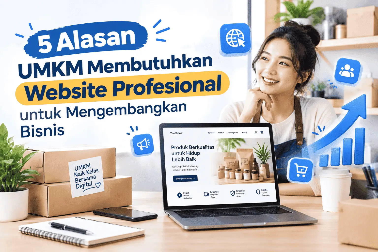 5 Alasan UMKM Membutuhkan Website Profesional untuk Mengembangkan Bisnis