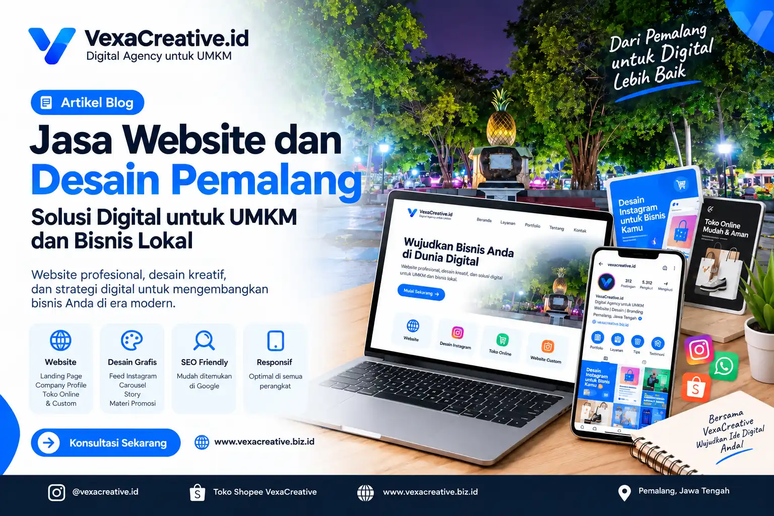 Jasa Website dan Desain Pemalang
